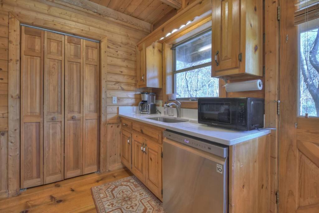 Waywish Waterfront Cabin In Blue Ridge Mountains מראה חיצוני תמונה