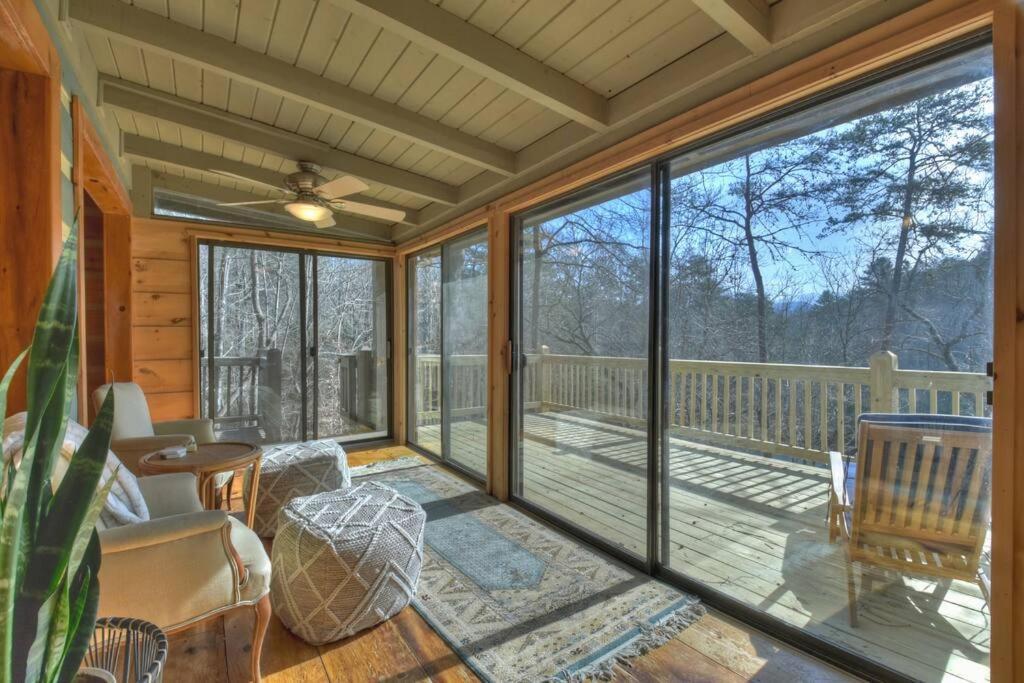 Waywish Waterfront Cabin In Blue Ridge Mountains מראה חיצוני תמונה