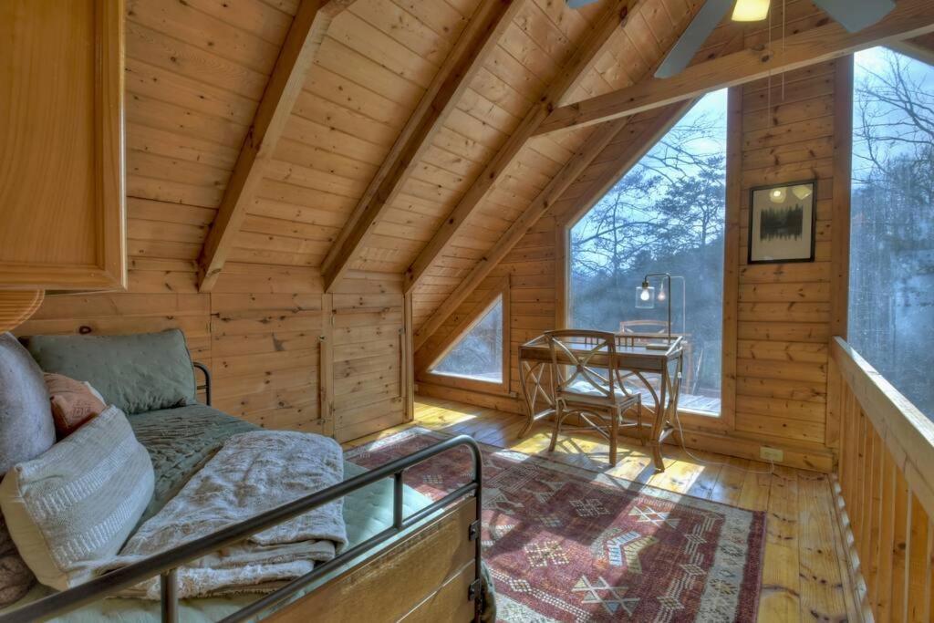 Waywish Waterfront Cabin In Blue Ridge Mountains מראה חיצוני תמונה