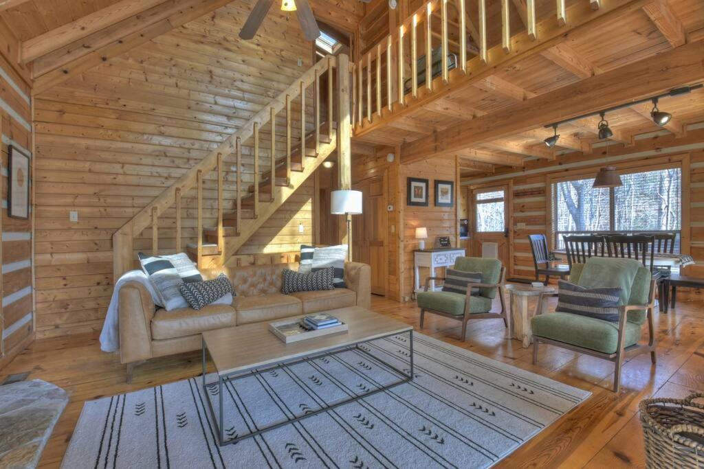 Waywish Waterfront Cabin In Blue Ridge Mountains מראה חיצוני תמונה