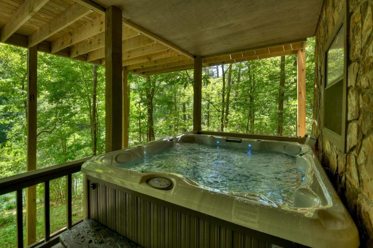 Waywish Waterfront Cabin In Blue Ridge Mountains מראה חיצוני תמונה