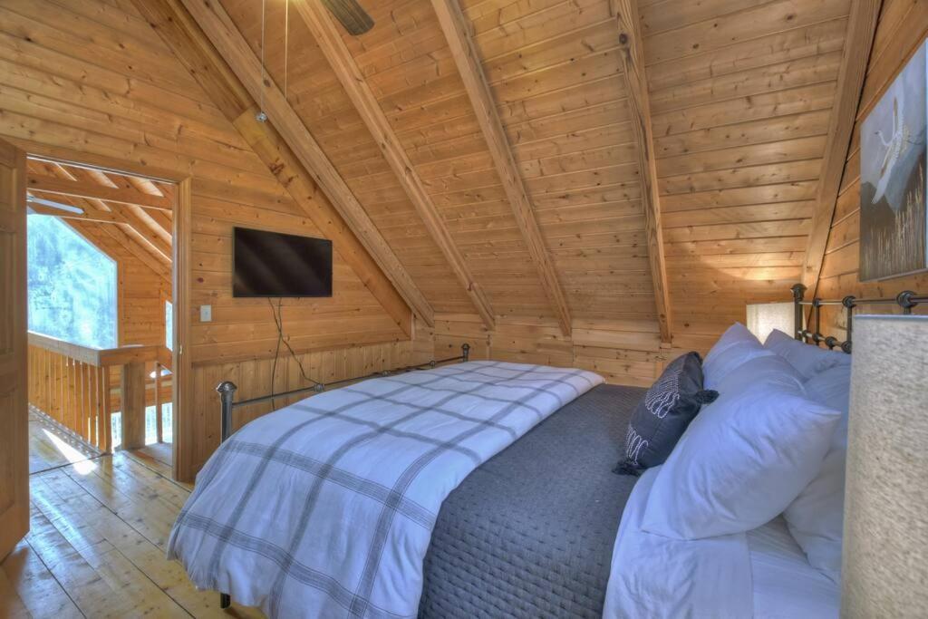Waywish Waterfront Cabin In Blue Ridge Mountains מראה חיצוני תמונה
