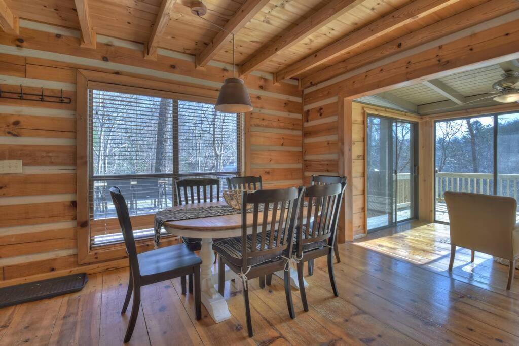 Waywish Waterfront Cabin In Blue Ridge Mountains מראה חיצוני תמונה