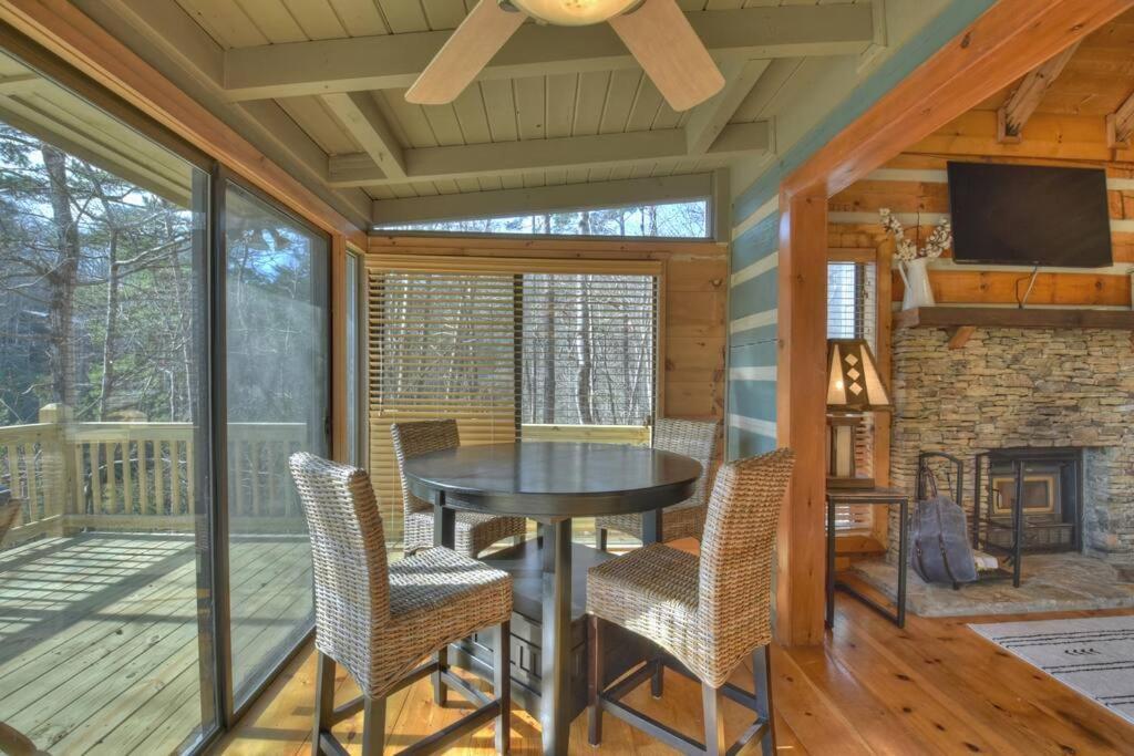 Waywish Waterfront Cabin In Blue Ridge Mountains מראה חיצוני תמונה
