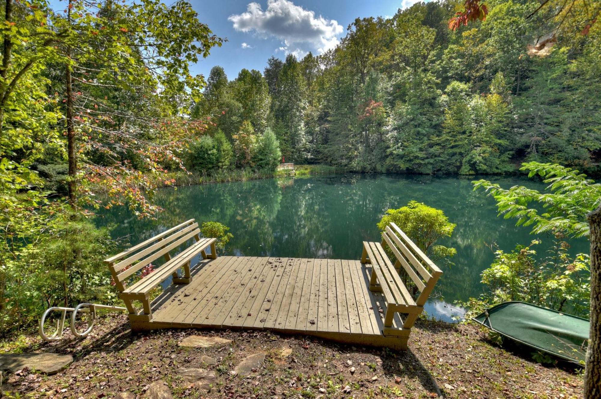 Waywish Waterfront Cabin In Blue Ridge Mountains מראה חיצוני תמונה
