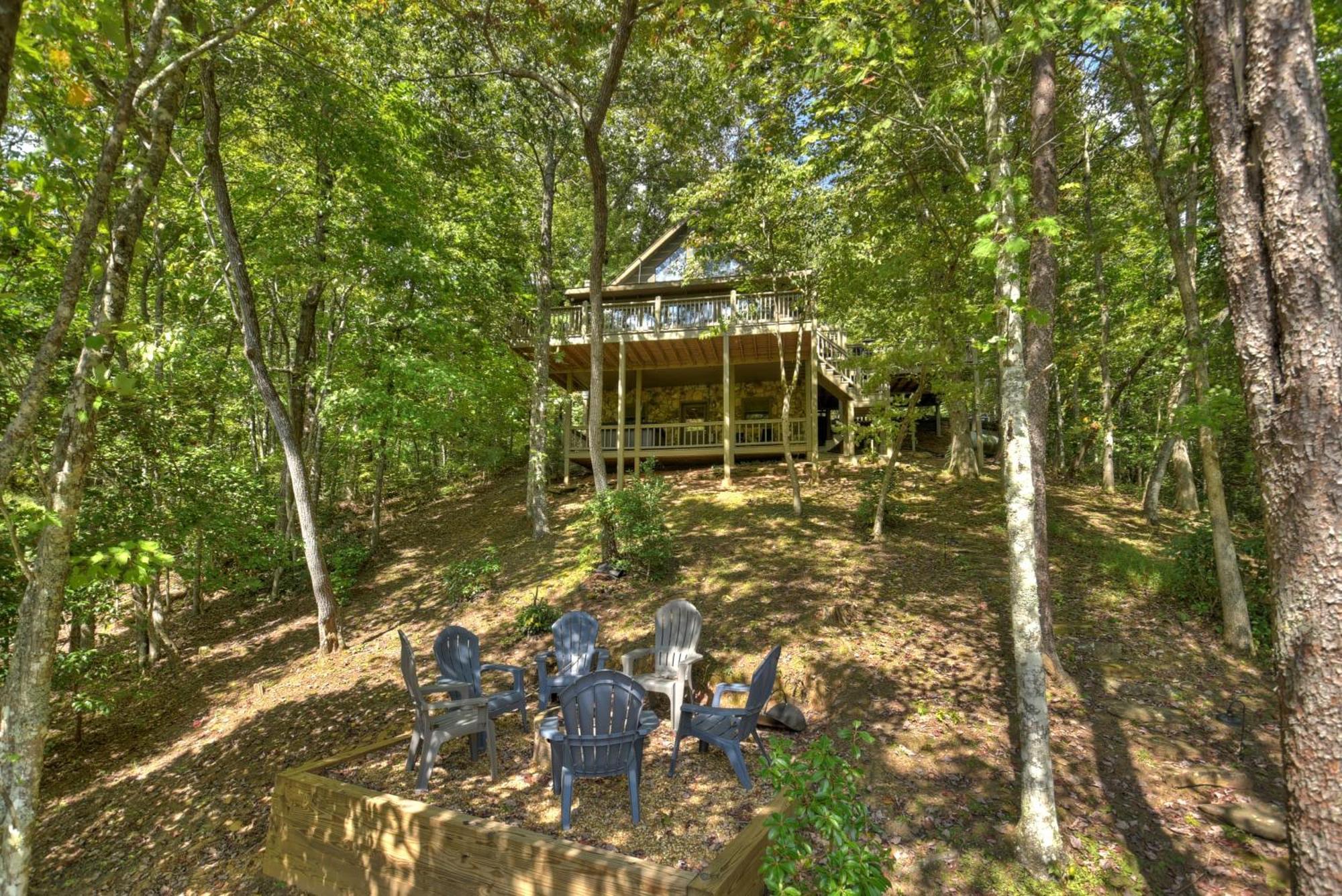 Waywish Waterfront Cabin In Blue Ridge Mountains מראה חיצוני תמונה