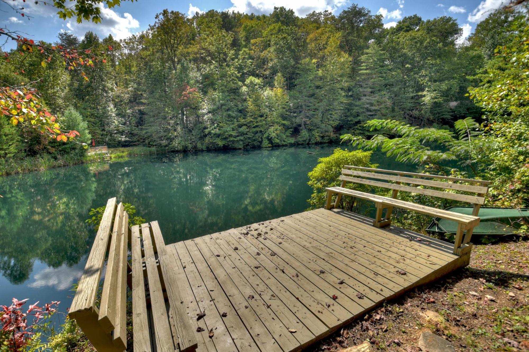 Waywish Waterfront Cabin In Blue Ridge Mountains מראה חיצוני תמונה