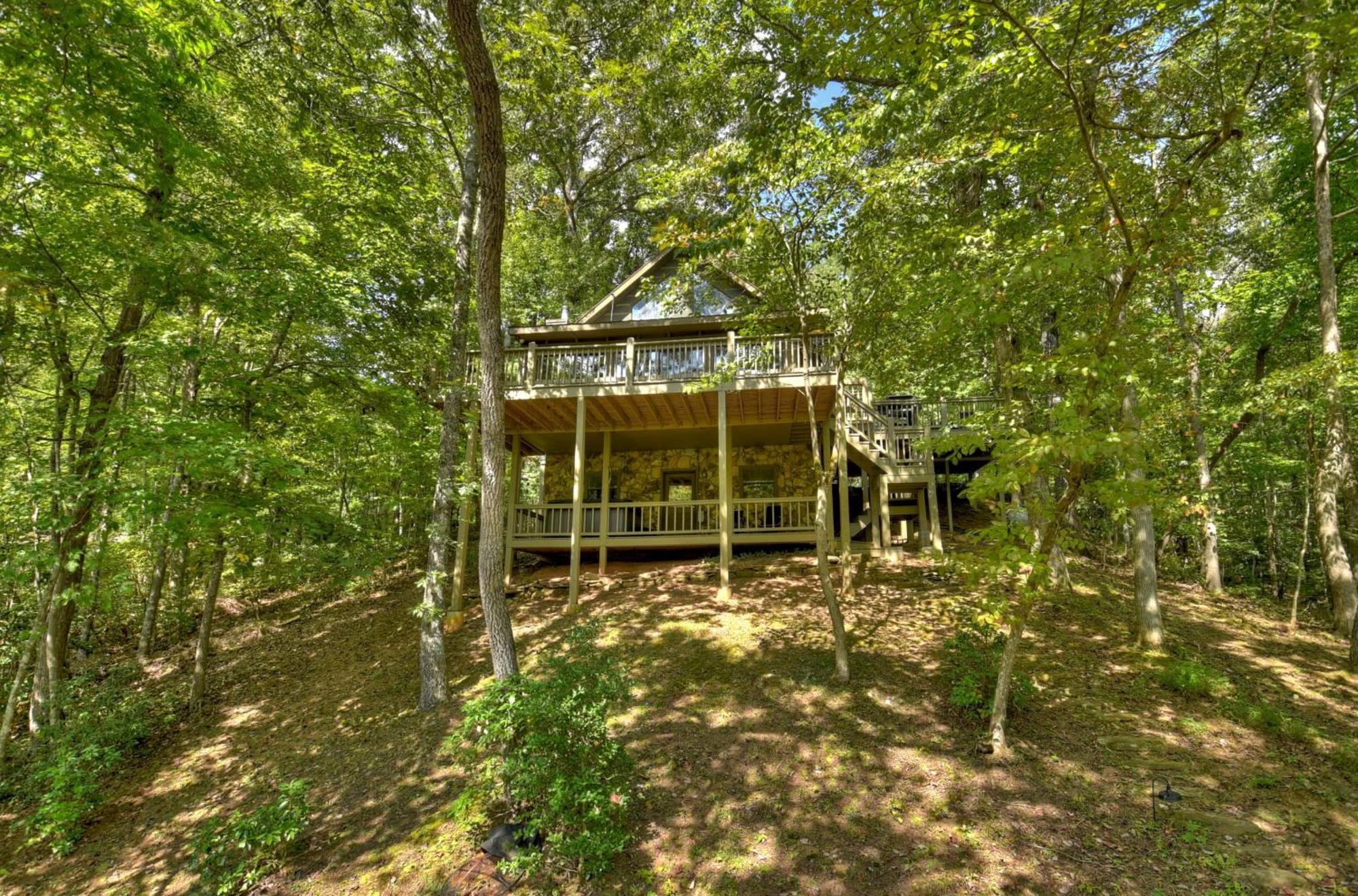 Waywish Waterfront Cabin In Blue Ridge Mountains מראה חיצוני תמונה